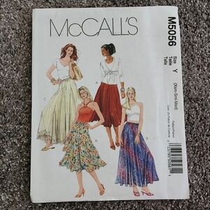 McCall's skirts several designs, sewing pattern, XS-S-M, NEW in package!